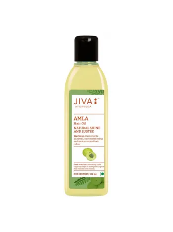 Масло Амлы для волос, 120 мл, Джива Аюрведа; Amla oil for hair, 120 ml, Jiva Ayurveda